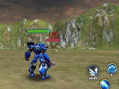 Гульня Jurassic Dinosaur Mech Battle