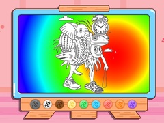 Гульня Coloring Book: Brainrot Animals Merge
