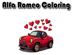 Гульня Alfa Romeo Coloring