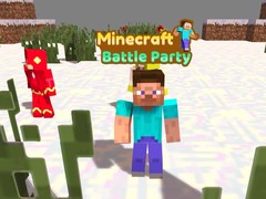 Гульня Minecraft Battle Party