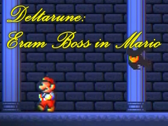 Гульня Deltarune: Eram Boss in Mario 