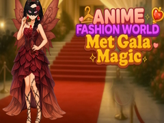 Гульня Anime Fashion World Met Gala Magic