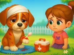 Гульня Lost Puppy Rescue and Care