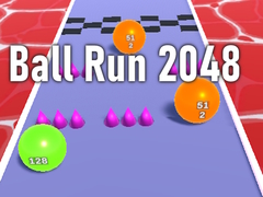 Гульня Ball Run 2048