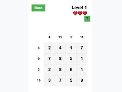 Гульня Number Sums