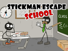 Гульня Stickman Escape School