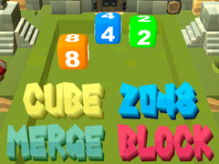 Гульня 2048 Cube Merge Block