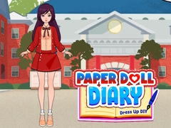 Гульня Paper Doll Diary: Dress Up DIY