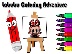 Гульня Labubu Coloring Adventure