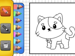 Гульня Fill The Animal Color