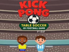 Гульня Kick Pong Table Soccer