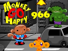 Гульня Monkey Go Happy 966