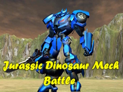 Гульня Jurassic Dinosaur Mech Battle
