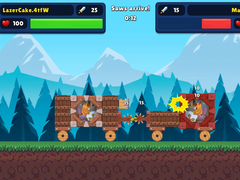 Гульня Bobr Turbo: Craft Cars
