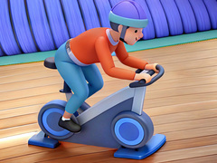 Гульня Gym Simulator Tycoon