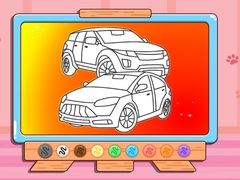 Гульня Coloring Book: Sports Car