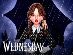 Гульня Celebrity Wednesday Addams Style