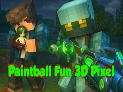 Гульня Paintball fun 3D Pixel 
