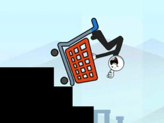Гульня Ragdoll Dismount: Stick Fly