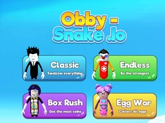 Гульня Obby - Snake .Io