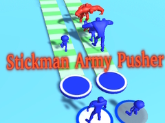 Гульня Stickman Army Pusher