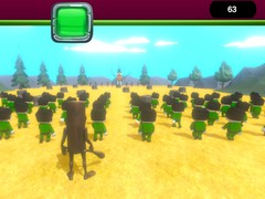 Гульня Squid Game Craft Sahur