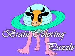 Гульня Brain Coloring Puzzle