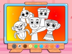Гульня Coloring Book: Sprunki Italian Brainrot Mod