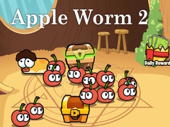 Гульня Apple Worm 2