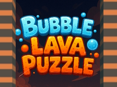 Гульня Bubble Lava Puzzle