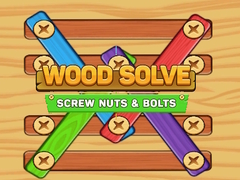 Гульня Screw Nuts Bolts Wood Solve