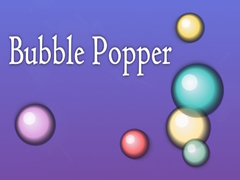Гульня Bubble Popper