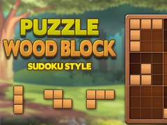 Гульня Puzzle Wood Block
