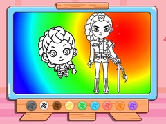 Гульня Coloring Book: Kpop Rumi