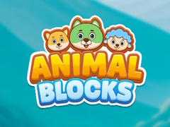 Гульня Animal Blocks