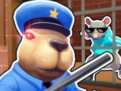 Гульня Obby Escape: Prison Rat Dance