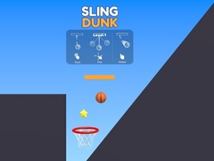 Гульня Sling Dunk