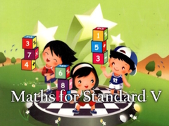 Гульня Maths for Standard V