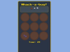 Гульня Whack A Bug Challenge