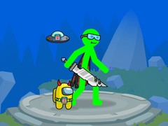 Гульня Stickman Mega Boss Battles!