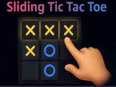 Гульня Sliding Tic Tac Toe