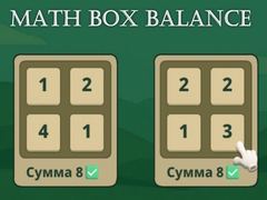 Гульня Math Box Balance