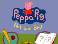 Гульня Peppa Pig Bat and Ball