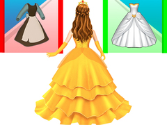 Гульня Princess Dress Up Run