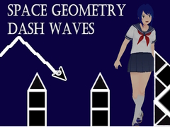 Гульня Space Geometry Dash Waves