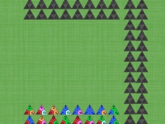 Гульня Triminos Dominoes Triangles