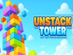 Гульня Unstack Tower