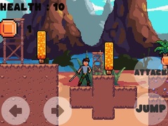 Гульня Rock Monster Warrior