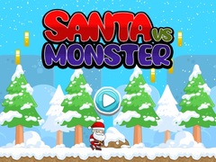 Гульня Santa Vs Monster