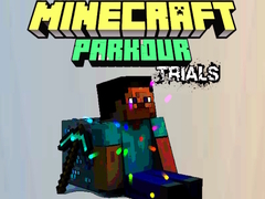 Гульня Minecraft Parkour Trials